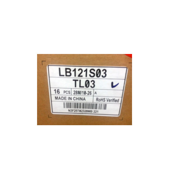 LB121S03-TL03 60Hz 새로운 12.1 인치 LCD 패널 산업용