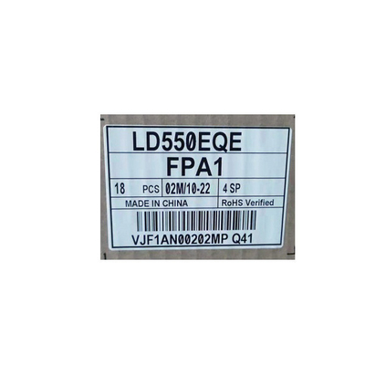 좋은 가격 LD550EQE-FPA1 51 핀 3840*2160 60Hz LCD 화면 온라인으로