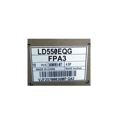 좋은 가격 LD550EQG-FPA3 136.0인치 3840*2160 500cd/m2 LCD 화면 온라인으로