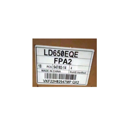 좋은 가격 새로운 LD650EQE-FPA2 65.0 인치 3840*2160 LCD 패널 화면 온라인으로