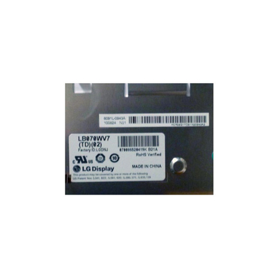 좋은 가격 LB070WV7-TD02 7.0인치 LCD 디스플레이 WVGA 800*480 LCD 화면 온라인으로