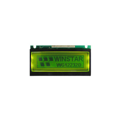 좋은 가격 Samll 1.9 인치 WG12232D-YYK-VA 122*32 LCD 화면 미터 온라인으로