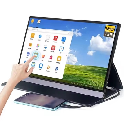 좋은 가격 150.0인치 3인치 USB-C 휴대용 모니터 노트북/전화/스위치와 호환 온라인으로